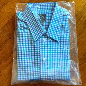 Jos. A. Bank Traveler Slim Fit XXL Long Sleeve Dress Shirt